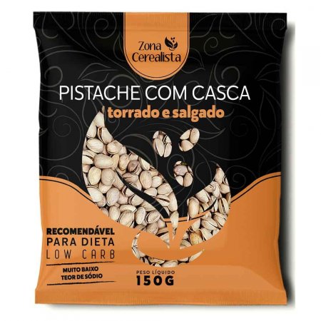 Pistache Torrado e Salgado Zona Cerealista 150g