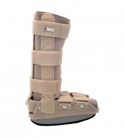Bota Imobilizadora Cano Longo Cor Bege - M