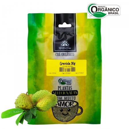 Graviola Chá Orgânico das Folhas Kampo de Ervas 30 gramas