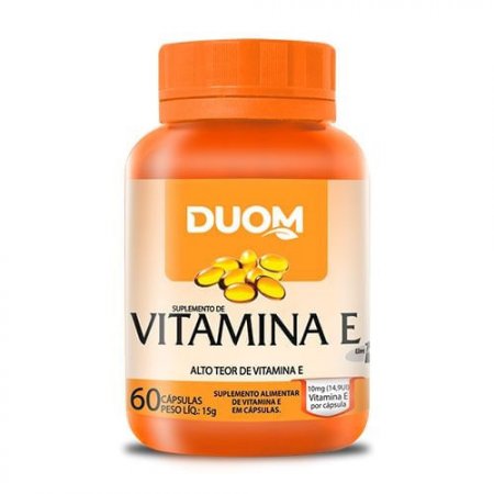 Vitamina E 60 cáps - Duom