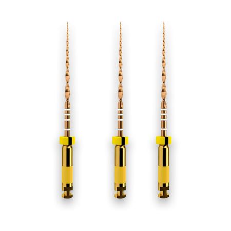 Lima Waveone Gold 25mm com 3 - Dentsply Sirona Lima Waveone Gold Small 25mm com 3 - Dentsply Sirona