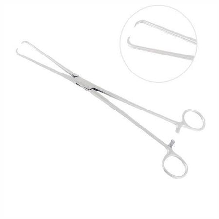 Pinça Pozzi 24Cm - Para Colo Uterino Abc