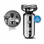 Barbeador Aparador Elétrico Escova Facial 5 em 1 Relaxmedic