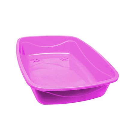 Bandeja Hig Luxo Patas para Gatos - Pet Injet Bandeja Hig Luxo Patas para Gatos Lilás - Pet Injet