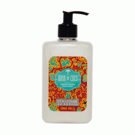 Água de Coco L'Occitane Au Brésil - Sabonete Líquido 500ml