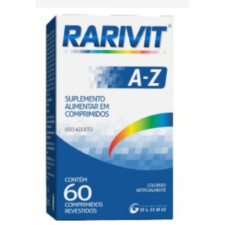 Vitamina De A-z Rarivit Globo 60 Compr