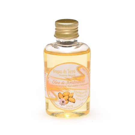 Óleo Vegetal de Amêndoas 30ml