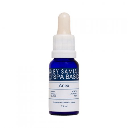 Anex Emoliente e Fortalecedor de Unhas Natural 15ml  By Samia