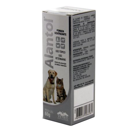 Alantol 60g Vetnil Pomada Cicatrizante Cães e Gatos