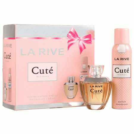 La Rive Kit Cute 100ml + Desodorante 150ml
