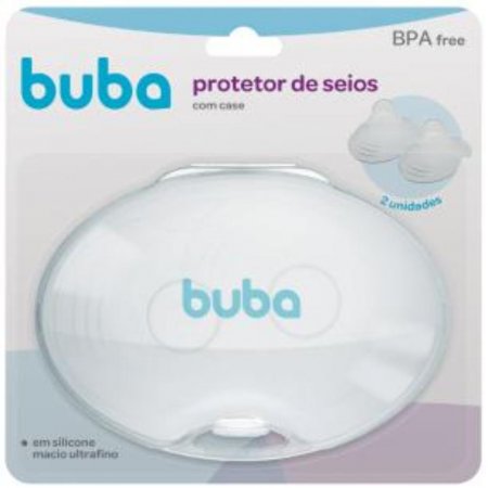 Protetor De Seios Com Caixa Protetora Buba Baby