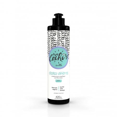Creme Para Pentear Amo Cachos Crespos Vibrantes 420 Ml