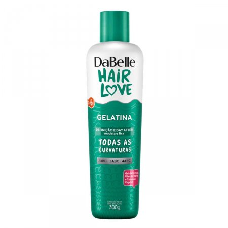 Gelatina Capilar DaBelle Hair Love Definição e Day After com 300ml