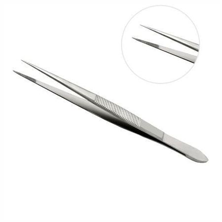 Pinça Histológica - 12Cm - Ponta Fina Abc