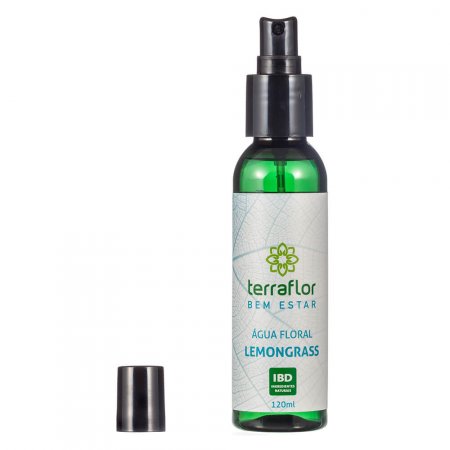Água Floral Terraflor de Lemongrass "Capim - Limão" Natural 120ml
