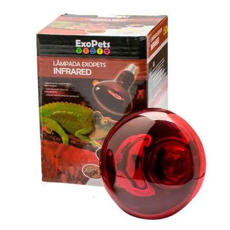 Lâmpada Aquecedora Infravermelho 100W - Exopets