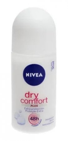 Desodorante Nivea Dry Comfort Roll On Antitranspirante com 50ml