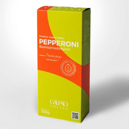 Pepperoni Vegetal - Galpão Cucina - 300g