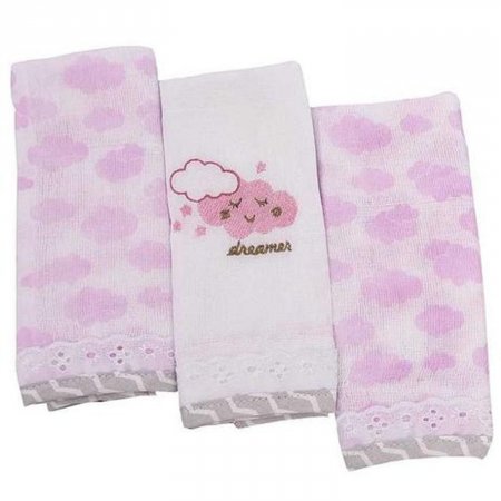 PANO DE BOCA MINASREY ALVINHA C/3 ROSA