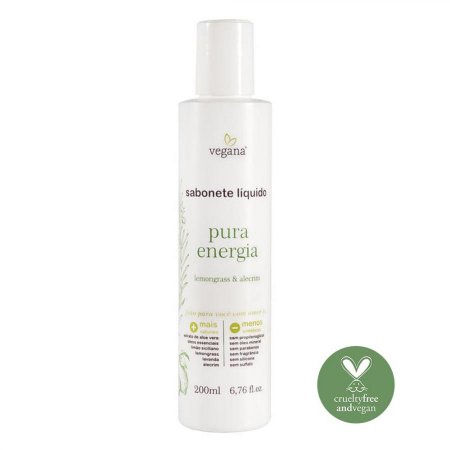 Sabonete Líquido Pura Energia Vegana 200ml WNF