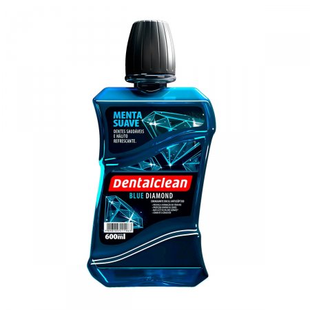 Enxaguante Bucal DentalClean Blue Diamond com 600ml
