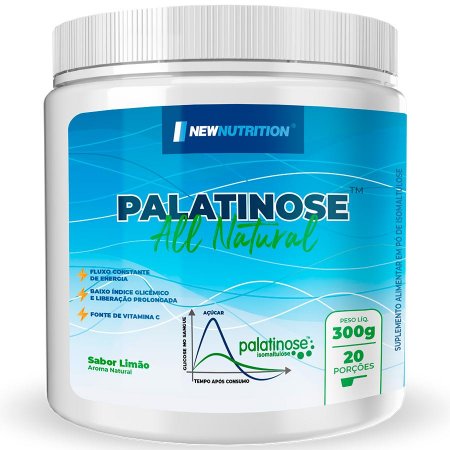Palatinose All Natural Limão 300g NEWNUTRITION
