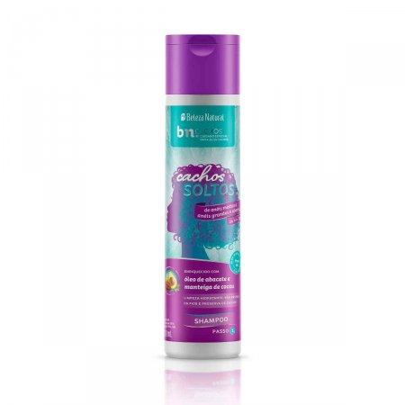 Shampoo Beleza Natural Cachos Soltos com 300ml