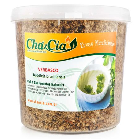 Chá de Verbasco - Buddleja brasiliensis. Jacq. ex Spreng. Fam. 100g Verbasco - Buddleja brasiliensis. Jacq. ex Spreng. Fam. 100g