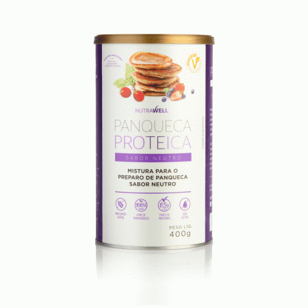 Panqueca Proteica Vegana Nutrawell 400g