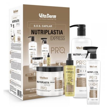 Kit De Hidratação Capilar Nutriplastia Express