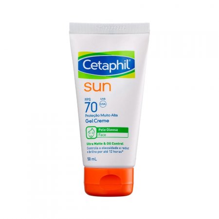 Cetaphil Protetor Solar Gel Creme Pele Oleosa FPS70 50ml