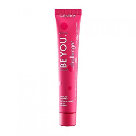 Creme Dental BE YOU CHALLENGER Vermelho 90ml Curaprox