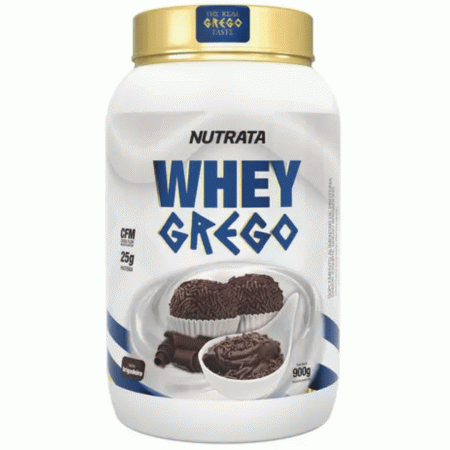 Whey Grego Brigadeiro 900g Nutrata