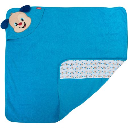 Toalha Bordada com Capuz Fisher-Price Cachorrinho