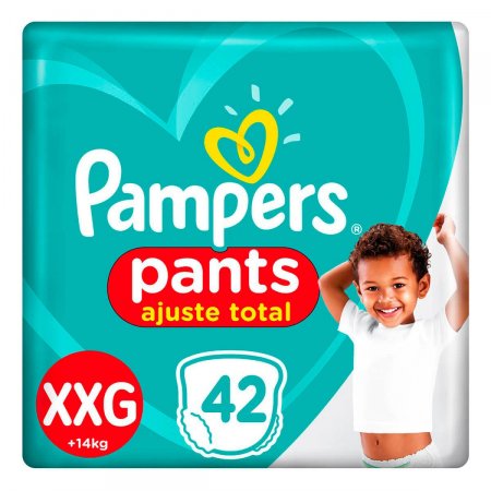 Fralda Pampers Pants Ajuste Total XXG com 42 Unidades