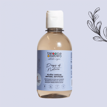Fluído Natural Capilar Antifrizz Drops Of Nature Hortelã Twoone Onetwo Natural Vegana