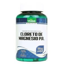 Cloreto de Magnésio PA 500mg 120 Cápsulas Vitalab