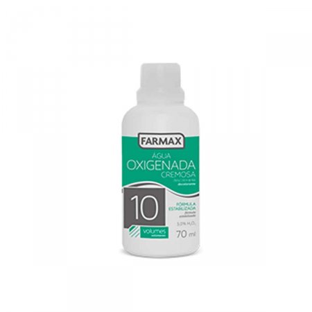 Água Oxigenada Cremosa Farmax 10 Volumes com 70ml