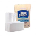 Papel Toalha Interfolha Branco Luxo 21x23 New Paper