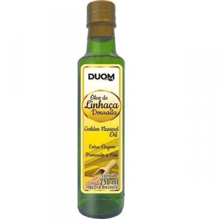 Óleo de Linhaça Dourada Prensado a Frio 250ml - Duom