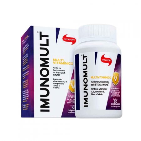 Multi Vitamínico Imunomult Vitafor 30 Cáps. de 1g