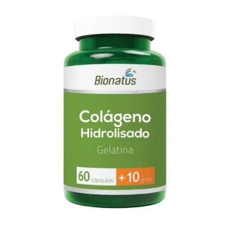 Colageno hidrolisado gelatina com 70 capsulas