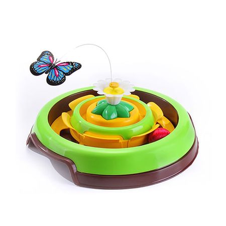 Brinquedo Cat Spin Verde para Gatos – Truqys