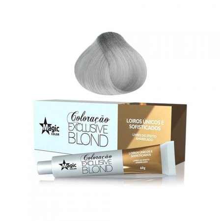 Coloração 12.11 Loiro Extra Claro Cinza Magic Color 60G