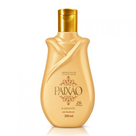Hidratante Paixão Radiante Óleo de Amêndoas ação desodorante 200ml