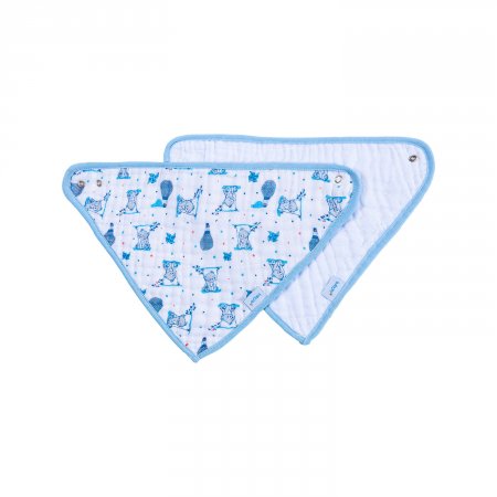 Babador Bandana de Fralda Soft Ursinhos 2 Unidades