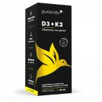 Vitamina D3 + K2 Gotas 20ml   Pura Vida