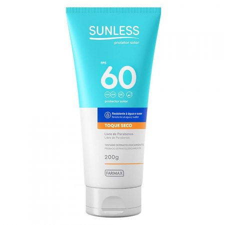 Protetor Solar Sunless Toque Seco Fps60 200g