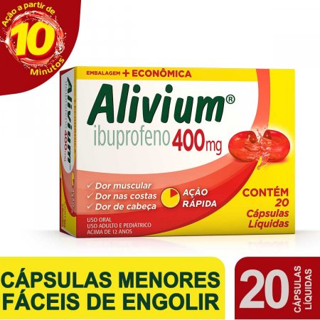 Advil 400mg 8 Cápsulas Blister