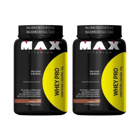 2x Whey Pro - Chocolate